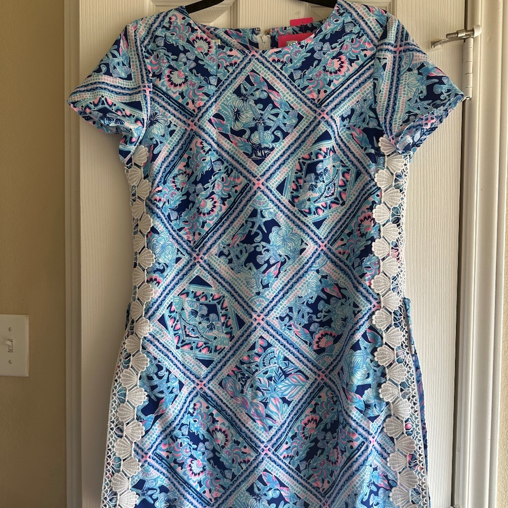 Lilly Pulitzer Blanca Stretch Romper Meet Me on the Dock